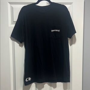 Men’s Black Chrome Hearts Graphic Men's T-Shirt